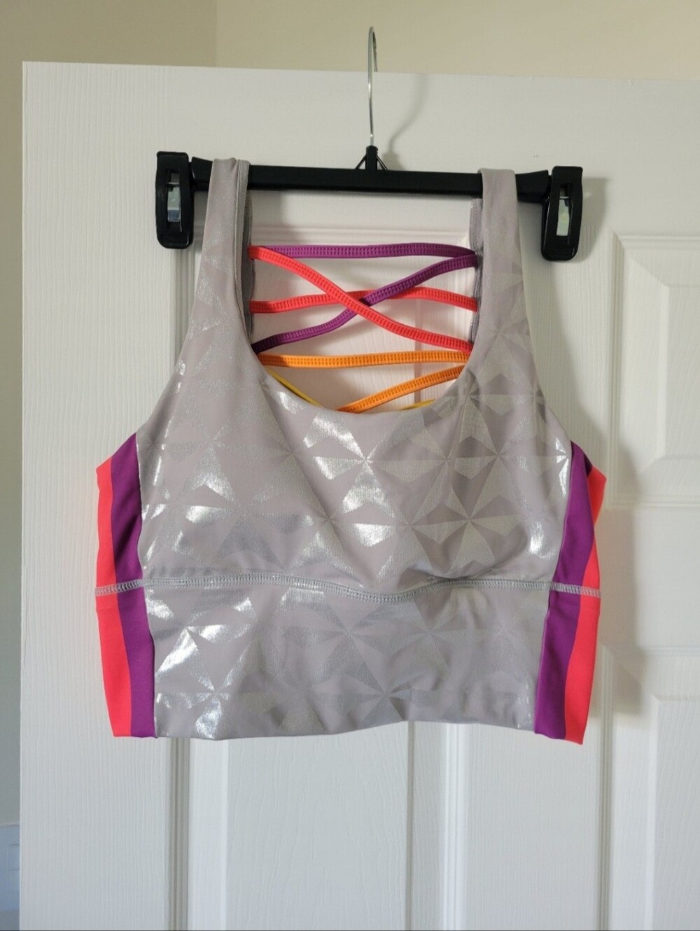 Crowned Athletics Geodesic Day Large Sports Bra